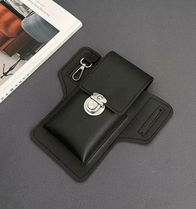 Men's PU Leather Phone Case with Belt Loop