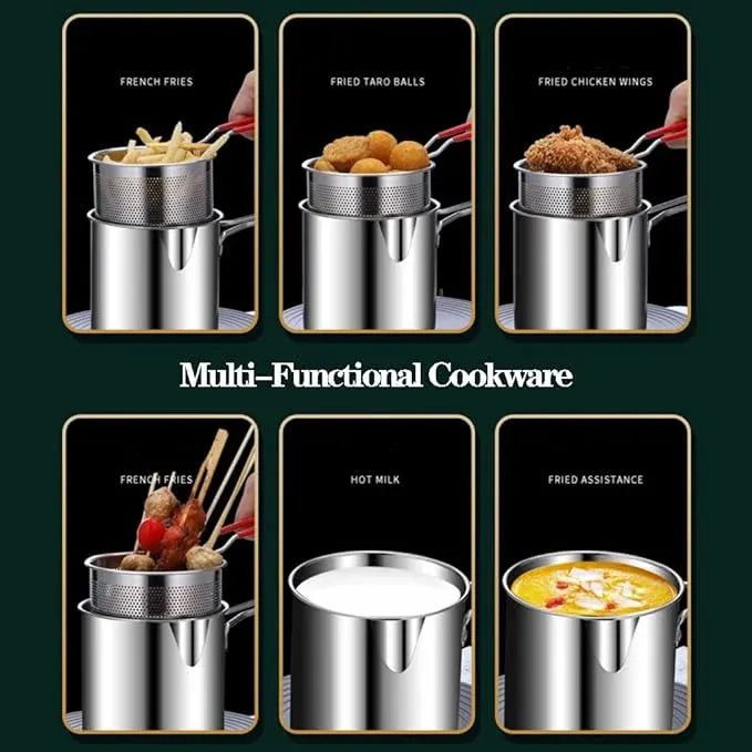 Multifunctional Deep frying pan