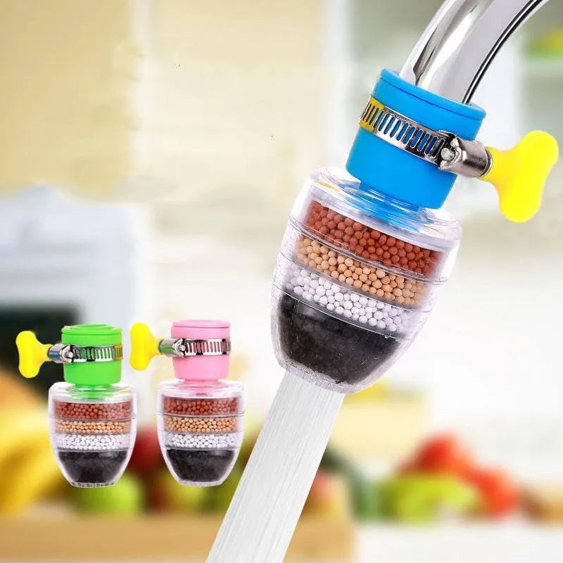 Activated Carbon Water Filter Faucet - Clean & Purify Your Tap Water