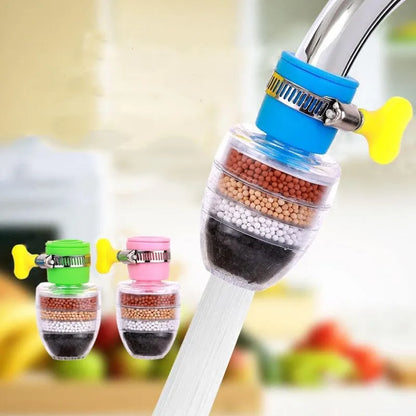 Activated Carbon Water Filter Faucet - Clean & Purify Your Tap Water